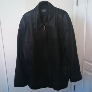 Bernini Platinum men's leather jacket. Size L